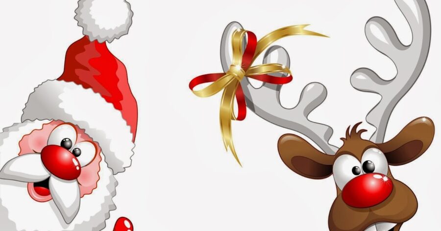 Kerstman En Rendier