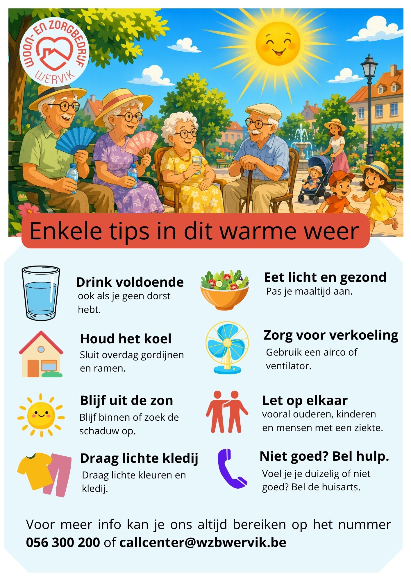 Flyer Hitteplan