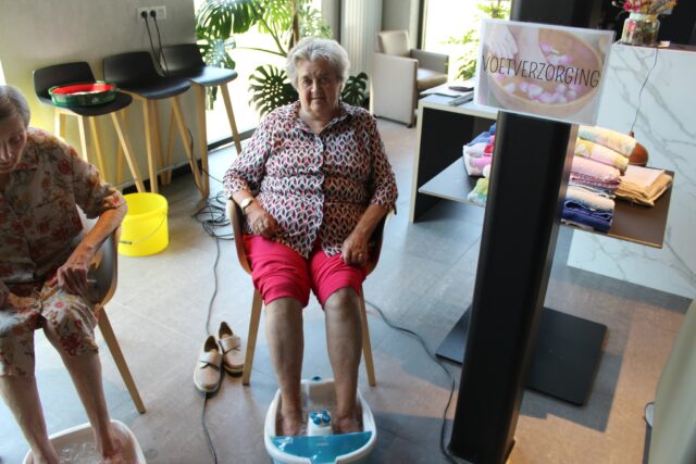Ook op De Slijter genoot men met volle teugen!!