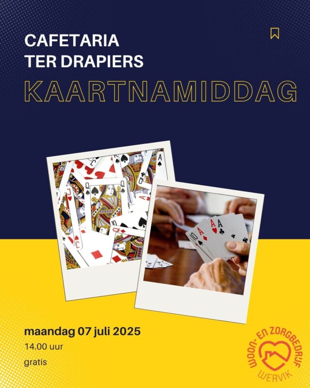 De kaarten zijn geschud, de eer staat op het spel. Wie speelt er mee?
