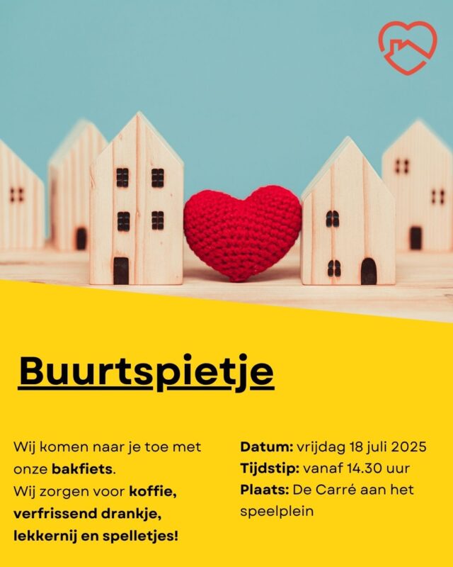 Wij komen naar je toe en brengen gratis lekkernijen mee!