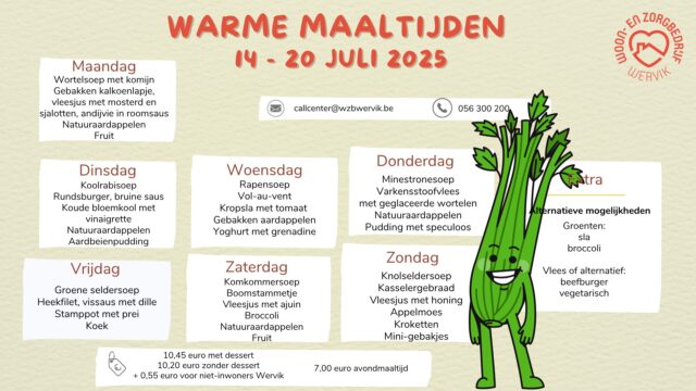Onze favoriet is woensdag met vol-au-vent 😀. Smakelijk!