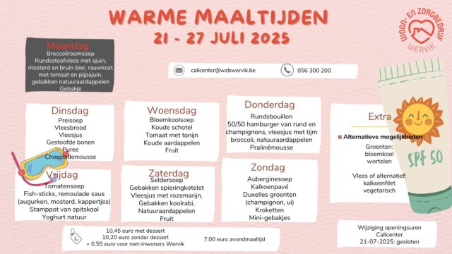 ☀️ Deze week schijnt de zon niet alleen buiten, maar ook op je bord, smakelijk! 😄🍽️
