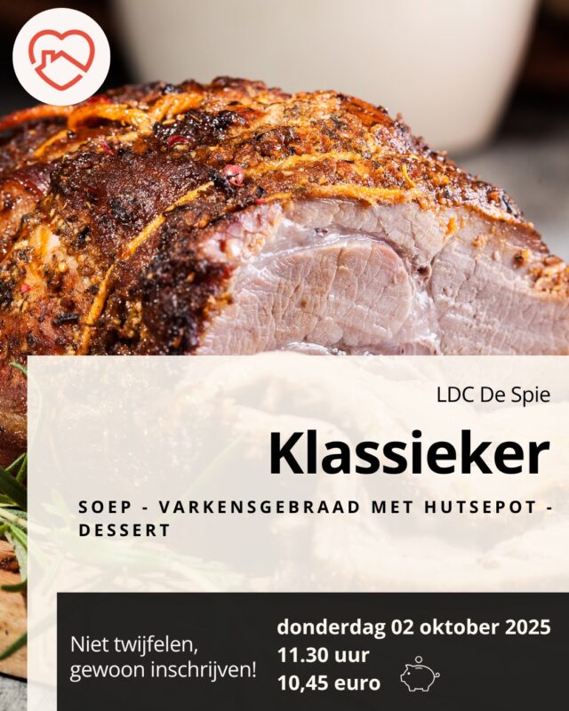 🥩 Een klassieker op het bord!
Laat je smaakpapillen verwennen met heerlijk varkensgebraad met hutsepot – een stevige, traditionele maaltijd boordevol smaak. Perfect voor wie houdt van puur en authentiek.