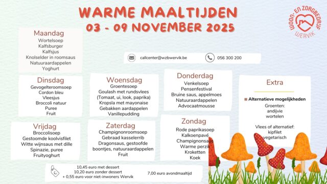 Een nieuwe maand, een nieuw plezier op ons bord!