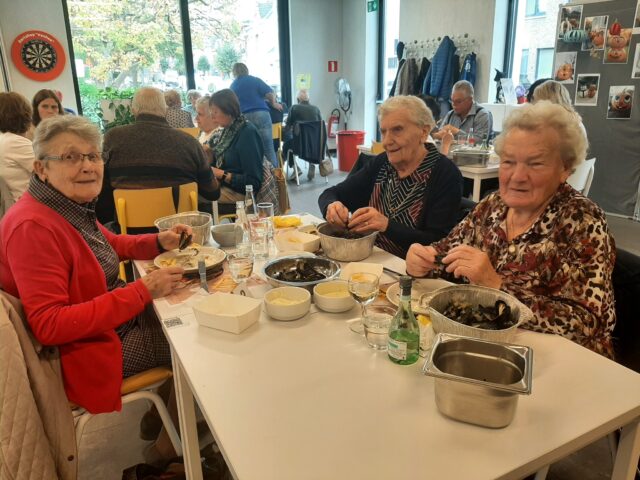 Wat hebben de mosselen ons gesmaakt!!