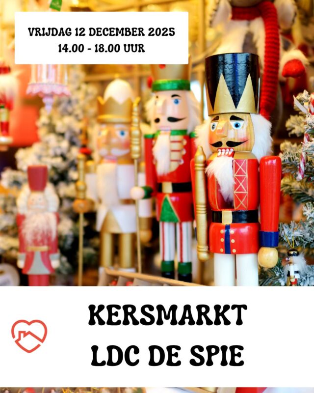 Ontdek de kerstsfeer op de kerstmarkt in LDC De Spie. Mis het niet!