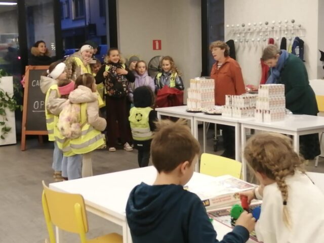 Sint-Maarten zorgt voor vele blije gezichten!!