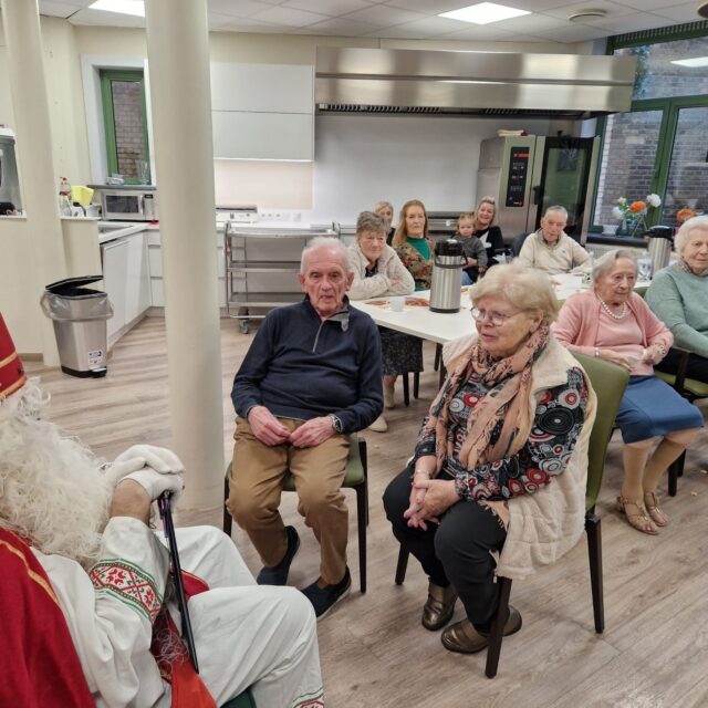 Ook dit jaar waren alle bewoners braaf geweest in Groepswonen De Compagnie!