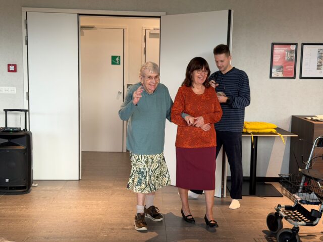 Even veranderde WZC Ter Beke in de catwalk van Milaan ...