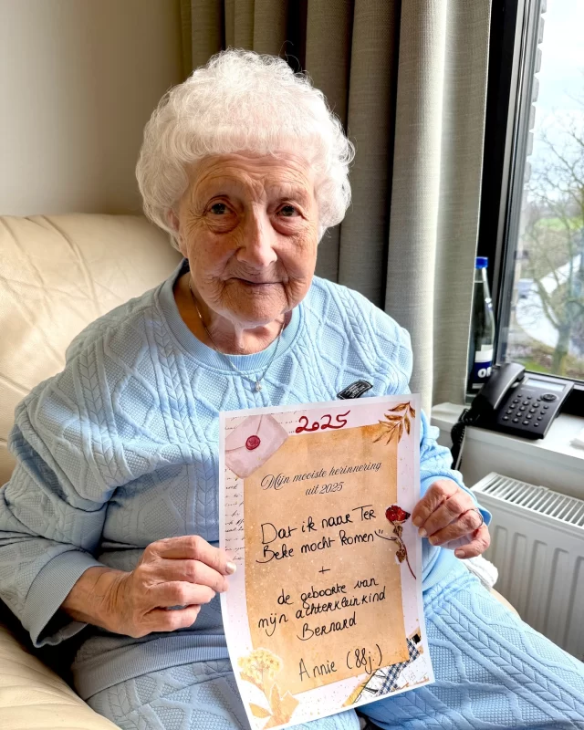 We vroegen onze bewoners naar hun mooiste moment van 2025 🤩🤩🤩