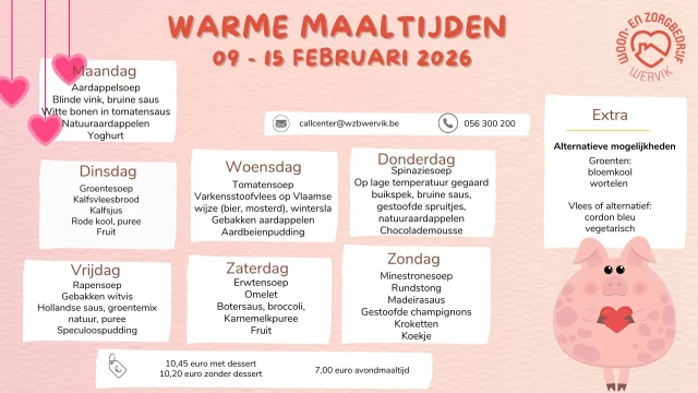 Vol liefde kijken we uit naar het menu van deze week!!