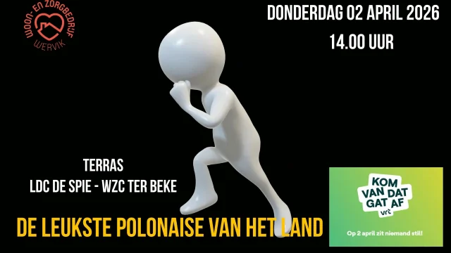 Kom van dat gat af en sluit aan bij de WZBW‑polonaise: samen zetten we het terras in beweging