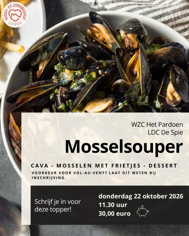 Liefhebber van mosselen? Dan is dit een afspraak die je niet wilt missen.