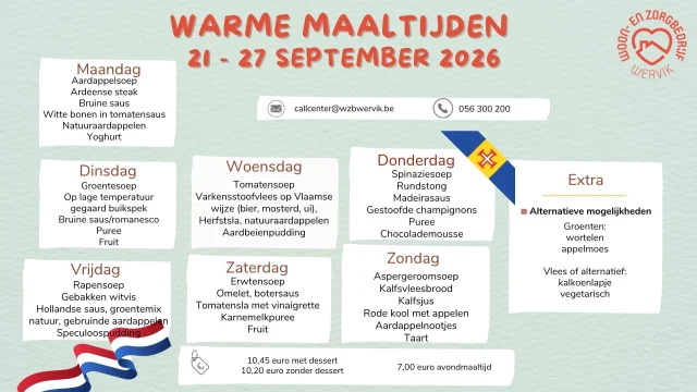 Op reis door de keuken
 Deze week staan heerlijke gerechten met madeirasaus en Hollandse saus op het menu.