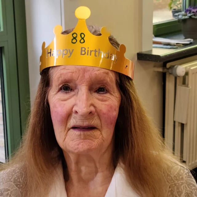 Deze keer was het de beurt aan Georgette om de verjaardagskroon te dragen 👑🥳